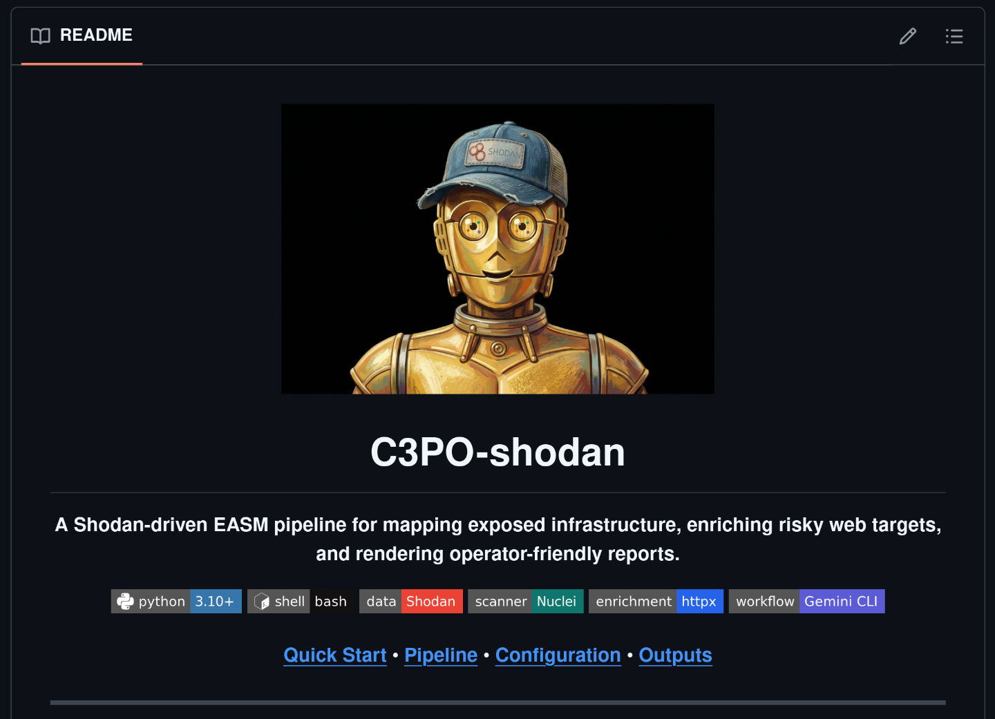 C3PO Shodan Perimeter Recon Report Preview