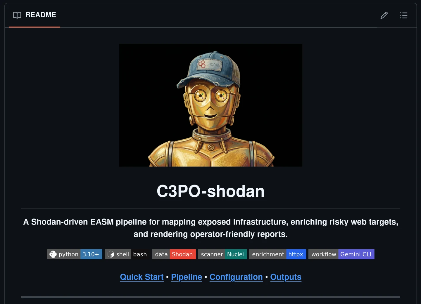 C3PO Shodan Perimeter Recon Report Preview